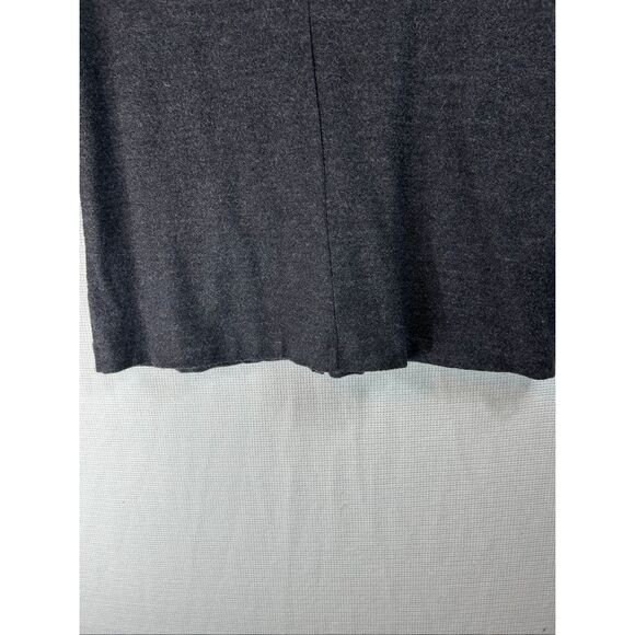 Eileen Fisher Zip Jacket Gray Wool Knit Women’s M Minimalist Luxe Loungewear - Picture 13 of 13
